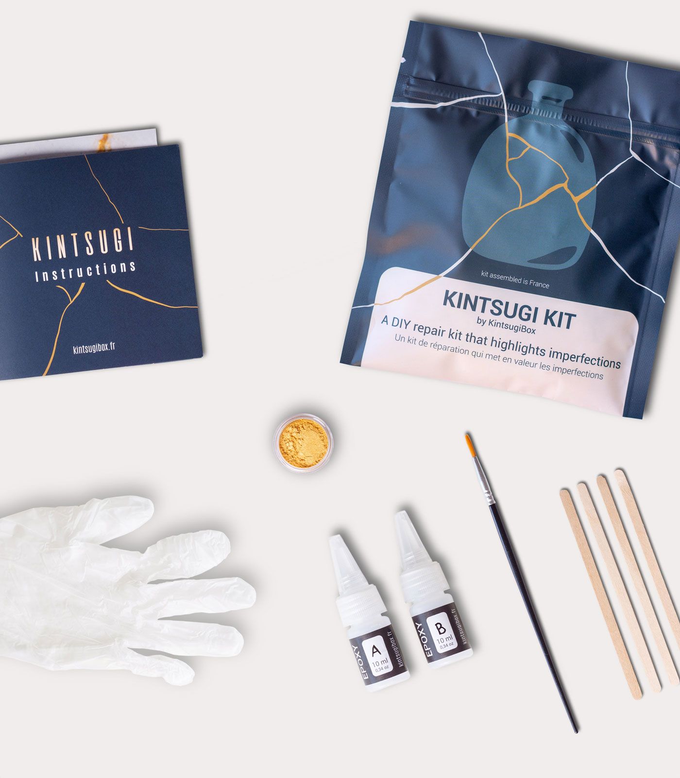 Kit de réparation Kintsugi
